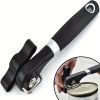 1pc Quick and Easy Stainless Steel Can Opener - Multifunctional Kitchen Gadget for Effortless Opening of Cans