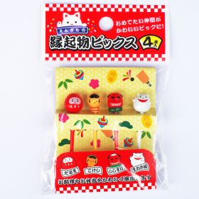 Popular Children's Fruit Cute Bento Fork (Option: Mascot)