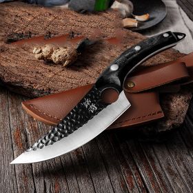 Forged Small Kitchen Boning Knife (style: MTG30 With holster)