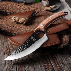 Forged Small Kitchen Boning Knife (style: 3PCMTG28 With holster)