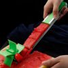 Watermelon Cutter Stainless Steel Windmill Design Creative Cut Fruit Home Kitchen Gadgets DIY Salad Fruit Slicer Cutter Tools