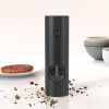 1pc Electric Salt And Pepper Grinder With Adjustable Coarseness Refillable; Pepper Mill; Battery Powered; Kitchen Automatic Grinder; Kitchen Gadgets