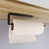 Adhesive Paper Towel Holders Under Cabinet for Kitchen Wall Mount Aluminum Toilet Paper Holder