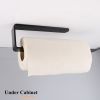 Adhesive Paper Towel Holders Under Cabinet for Kitchen Wall Mount Aluminum Toilet Paper Holder