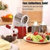 1 Set; 4in1; Vegetable Slicer; Multifunctional Fruit Slicer; Manual Food Grater; Rotary Cutter; Vegetable Grinders; Kitchen Stuff; Kitchen Gadgets